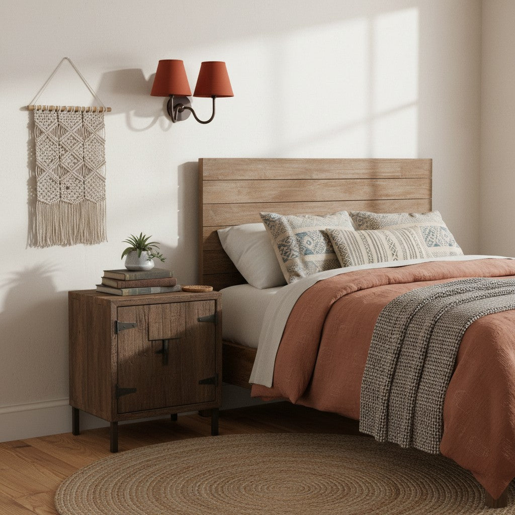 Wall Lamp Traditional with Double Fabric Shade and Curved Arms