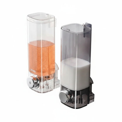 Wall-Mounted Soap Dispenser with No-Drill Installation
