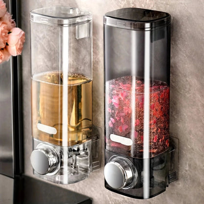 Wall-Mounted Soap Dispenser with No-Drill Installation