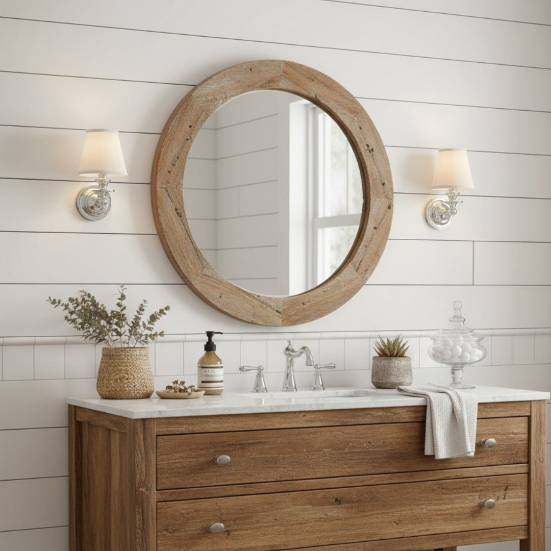 Wall Sconce Classic with Fabric Shade and Candle-Style Arm