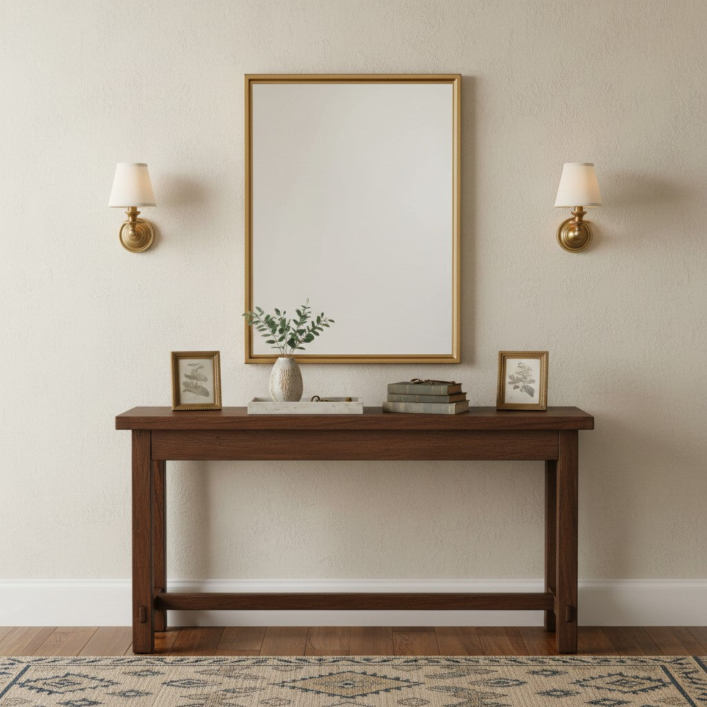 Wall Sconce Classic with Fabric Shade and Candle-Style Arm