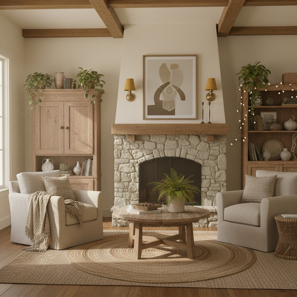 Wall Sconce Classic with Fabric Shade and Candle-Style Arm
