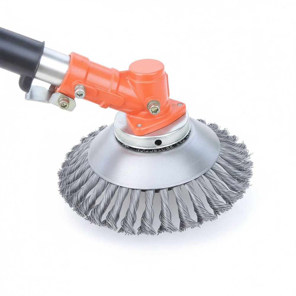 Wire Wheel Strimmer Head for Petrol Strimmers