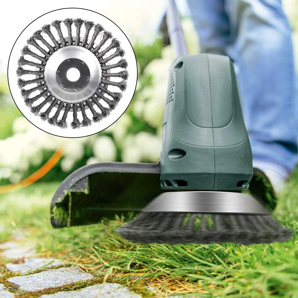 Wire Wheel Strimmer Head for Petrol Strimmers