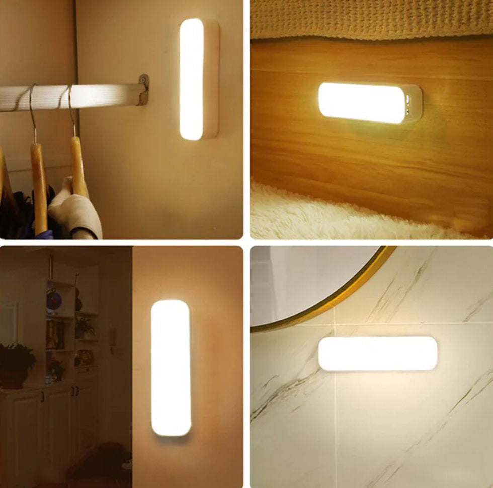 Wireless LED Wall Light with Motion Sensor for Hallway and Cabinet