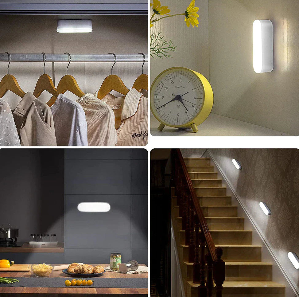 Wireless LED Wall Light with Motion Sensor for Hallway and Cabinet