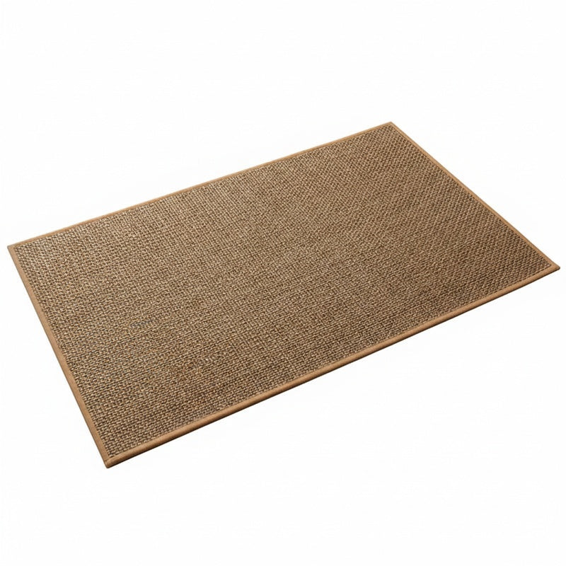 Woven Doormat Anti-Slip Machine Washable with Rubber Backing for Entryway