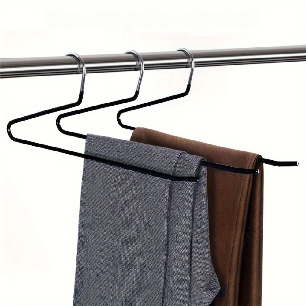 Z Pants Hangers Set of 10 with Slim Profile