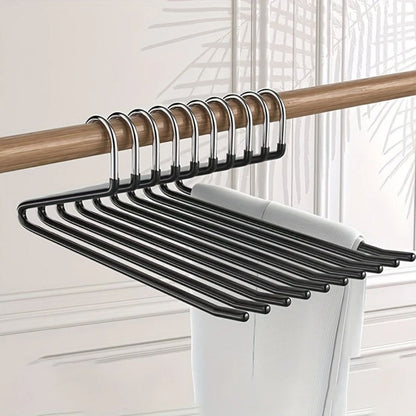 Z Pants Hangers Set of 10 with Slim Profile